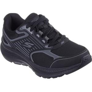 Skechers Go Run Consistent 2.0, Scarpe Uomo, Tessuto in Pelle Nera, 46 EU