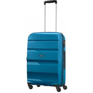 American Tourister Bon Air - Spinner M, Valigia, 66 cm, 57.5 L, Blu (Seaport Blue)