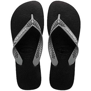 Havaianas Power Light Solid Uomo FlipFlop Black/Steel Grey 37 EU