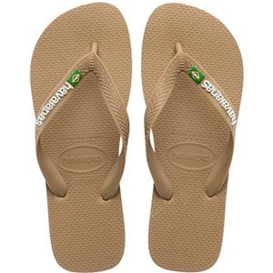 Havaianas - Brasil Logo, Infradito Iconiche, Comode E Resistenti, Strisce con la Bandiera Del Brasile E Suola Antiscivolo Con Strisce Colorate, Unisex Adulti