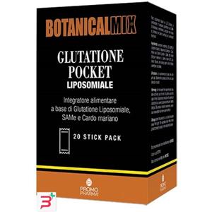 PROMOPHARMA SPA BOTANICALMIX GLUTATIONE POCKET LIPOSOMIALE 20 STICK DA 2 G