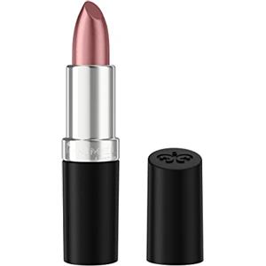 Rimmel London Lasting Finish Shimmers Lipstick 905-Iced, rossetto cremoso per labbra definite, si abbina ad altre tonalità per creare effetti diversi, confezione da 18 g adatto a chi cerca soluzioni pratiche senza