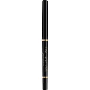 Max Factor Matita Occhi Waterproof Masterpiece Kohl Kajal con Punta Automatica e Texture Ultra Morbida, 001 Black, 0,35 g