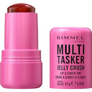 Rimmel London Rimmel Multi-Tasker Jelly Crush Blush e Lip Stain, Profumazione al lampone, Formula leggera e idratante, 8.5 g, 200 Pink Sublime