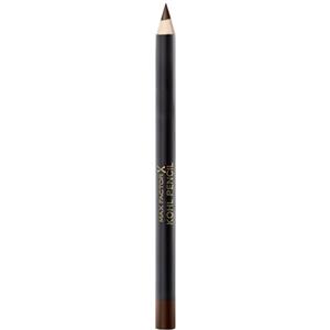 Max Factor Matita Occhi Kohl Pencil, Eyeliner con Texture Morbida Facile da Sfumare, 030 Brown
