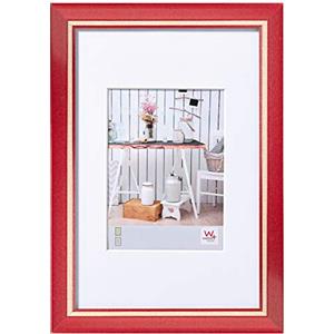 walther design Cornice Rossa 24 x 30 cm con passe-partout, Cornice Chalet Design EL430R