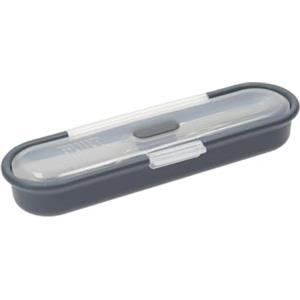 BUILT Travel Set di Posate con Custodia, Include Cucchiaio, Coltello e Forchetta, in Acciaio Inossidabile 18/8, 20 cm x 6 cm x 3 cm
