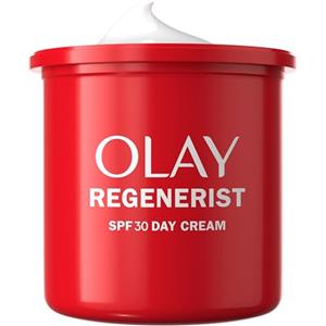 Olay Regenerist Crema Giorno Viso SPF30 Refill. Antirughe + Rassodante con protezione SPF30, Niacinamide e Peptidi Anti-Età. Rinnova, Rassoda e Idrata. Non unge 50ml