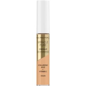 Max Factor Correttore Liquido Miracle Pure, Formula con Vitamina C e Acido Ialuronico, 24 Ore di Idratazione, 100% Vegan, Tonalità 02 Light
