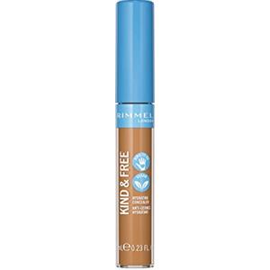 Rimmel London, Correttore Liquido Idratante KIND & FREE, a Lunga Durata, con Vitamine E, B5 e Aloe Vera, Cruelty-Free e Vegano, Tonalità 40 Tan, 7 ml