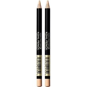 Max Factor Matita Occhi Kohl Pencil, 090 Natural Glaze, 1 Unità (Confezione da 2)