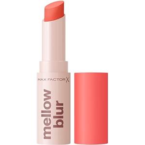 Max Factor 2000 Calorie Mellow Blur, Rossetto, Sfumatura delicata, Sfumatura istantanea, Blur, Effetto labbra soffici come un marshmallow, Modulabile, 3,5g, 030 Peach Blush