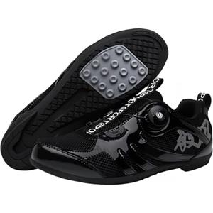 Dinint Scarpe da Ciclismo Uomo Donna, Scarpe da Strada E da Mountain Bike, Unisex MTB Flat Pedal Shoe, ScarpeCiclismo All'aperto per Bici, con Riflettenti/Gomma Suola 41