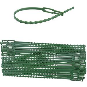 CUEMOON 200 fascette per piante, 230 mm, legame per piante rampicanti regolabili da giardino, per tetto, giardino, balcone, serra, gabbie per piante