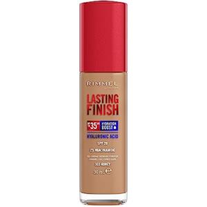 Rimmel London Lasting Finish 35H, 303 Honey, fondotinta, lunga tenuta, idratante, formula vegana, alta coprenza, 30ml