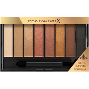 Max Factor Masterpiece Nude Palette, 8 Ombretti dal Colore Intenso, Formula Cremosa Sfumabile, 3 Finish, Tonalità Golden Nudes