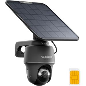 Reolink 4G Telecamera Sorveglianza Esterno con SIM Card e Pannello Solare