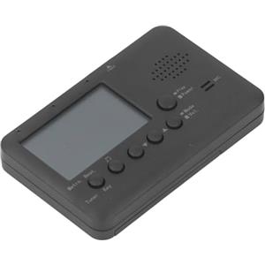POENVFPO Accordatore per Flauto, Accordatore Portatile Universale per Metronomo Elettronico ABS per Tromba, Sassofono e Flauto