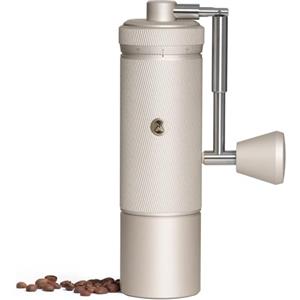 TIMEMORE Macinacaffè manuale S3 TIMEMORE, Regolazione Esterna, Manico Pieghevole, Corpo in Metallo Integrato Aggiornato, Espresso Moka Pour Over Caffè Francese, Nero