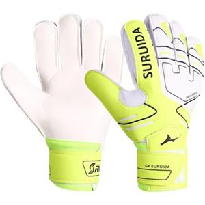 predolo Guanti da Portiere Ammortizzanti Guanti da Portiere con Stecche Regolabili per Calciatori, Ragazzi, Allenamento, Scuola Calcio