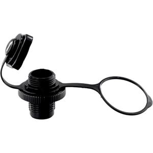 CashMuch Testa di conversione della valvola dell'aria da 22 mm per gommoni, canoa in gomma, tappo ugello a vite in plastica per pompe elettriche