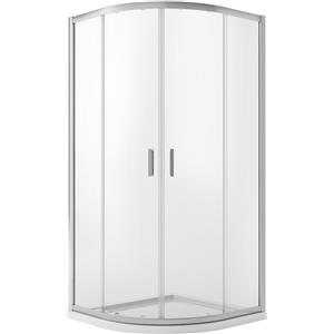 Idralite Box Doccia Semicircolare 90x90 H185 Trasparente 6mm mod. Ready