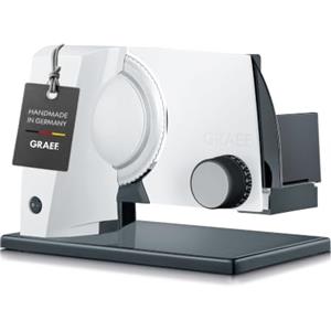 GRAEF. GRAEF S11001-Affettatrice in Metallo, Colore: Bianco, Nero, Ciano, Magenta, Giallo