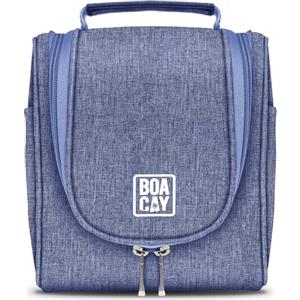 BOACAY Beauty Case da Viaggio, Borsa da Toilette Appendibile per Donna e Uomo, Trousse per Trucchi e Organizer Bagno per Cosmetici e Accessori