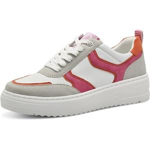 Marco Tozzi Sneaker da Donna 2-23725-44, Bianco e Rosa., 41 EU