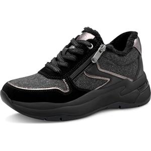 Marco Tozzi Sneaker da Donna, 2-23773-45, Black Comb, 40 EU, Pettine Nero, 40 EU