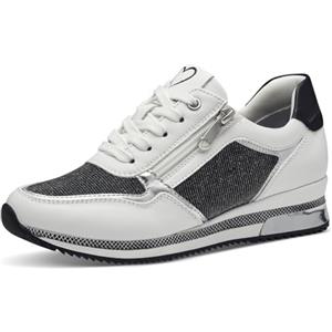 MARCO TOZZI 2-23713-41, Scarpe da ginnastica Donna, Bianco Tessile, 38 EU