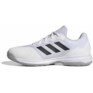 adidas Gamecourt 2 Omnicourt Scarpe da Tennis Unisex Adulto, Bianco/Nero - JQ5010