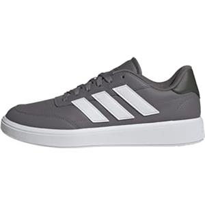 Adidas Uomo Courtblock Scarpe | La scarpa adidas è una scarpa da tennis dal taglio basso con tomaia in pelle sintetica, ideale per una nuova generazione.