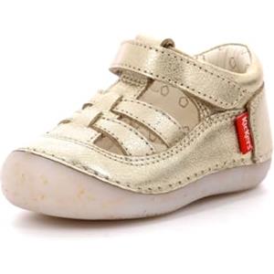KICKERS SUSHY, Scarpa Mary Jane Unisex-Bambini, Beige Champagne, 18 EU