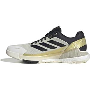 adidas Uomo Crazyquick Boost Padel Shoes, off White/Core Black/Gold Met., 38 2/3 EU