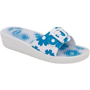 Dr. Scholl's Scholl New Massage - Ciabatte Donna Comode con Plantare Massaggiante e Cinturino Regolabile - Resistenti all'Acqua, Adatte per Casa, Mare, Piscina, Palestra