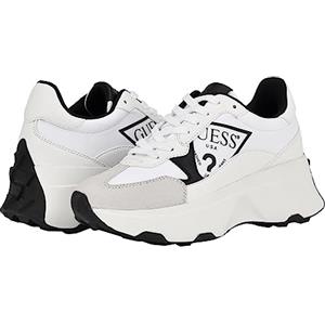 Guess Sneaker Calebb da Donna, Bianco Nero 144, 40 EU