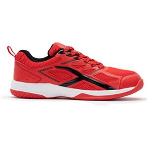 Hundred Xoom Non-Marking Professional Badminton Shoes for Men | Material: Faux Leather | Suitable for Indoor Tennis, Squash, Table Tennis, Basketball & Padel