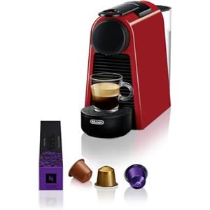 Nespresso Essenza Mini EN85.R, Macchina da Caffè DeLonghi, Ruby Red