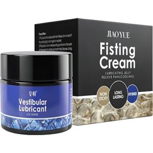 JIAOYUE Cream Lubrificante Anale Extra Scivoloso,Intimo Rapporti Sessuali Gel,Per uomini e donne,Fisting-Cream Relax & Sensazione di freddo 150 g