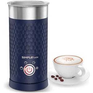 SIMPLETASTE Montalatte Elettrico 4 in 1, Blu