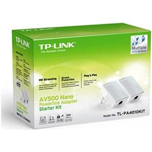 TP-LINK TL-PA4010KIT - POWERLINE LAN 2PZ AV600 TPLTLPA4010KIT - TPLTLPA4010KIT
