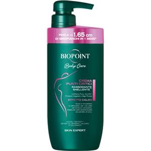 Biopoint - Crema Corpo Punti Critici Rassodante per Addome, Fianchi, Interno Coscia e Braccia, Azione Tonificante, 400 ml