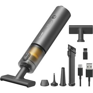 HOTO Aspirapolvere Auto Portatile, 4 in 1 Mini Aspirabriciole Senza Fili