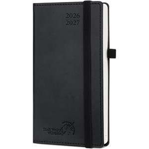 POPRUN Agenda 2026 2027 Settimanale Tascabile 8,8 x 16,3cm