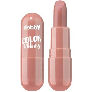 deBBY, COLOR VIBES Rossetto Cremoso, Colore 02 Warm Nude