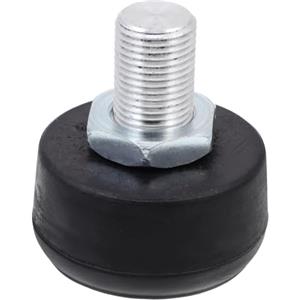 VILLCASE Freno per Pattini Rotelle in Gomma Nera, Leggero e Regolabile, Adatto a Roller Skates e Pattini a Doppia, Resistente e Facile da Montare