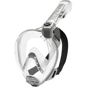 CRESSI Duke Dry Full Face Mask - Maschera Integrale Unisex Grande Visione Snorkeling no Fog con Tubo Dry