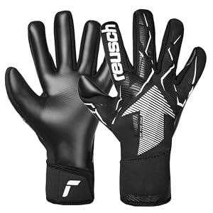 Reusch Guanti da portiere per bambini e ragazzi | grip durevole e vestibilità sicura | traspiranti | per allenamento e gioco | erba naturale, erba artificiale e campo duro | taglia 4-7 | Fastgrip