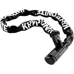 Kryptonite Keeper 790 Combo Catena con Testa del Lucchetto Integrata | Livello di Sicurezza 5/10, Acciaio al Manganese Temprato da 7 mm, Combinazione a 4 Cifre, per Bici e Scooter, 1,70 kg, 90 cm